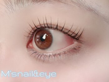 エムズ ネイル アンド アイ(M’s nail & eye)/ラッシュリフトデザイン☆