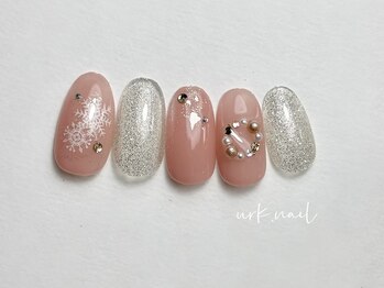 アークネイル 下北沢(urk.nail)/冬ネイル クリスマスネイル
