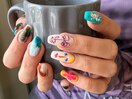 Ladies nail designed &nbsp;by SHOKO