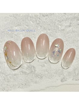 ネイルサロン クイル(QUILL)/1月ちょこっとアート