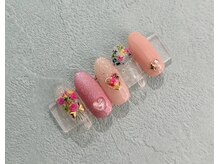 ラッシュ ネイル(LUSH nail)/押し花ネイル