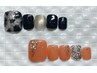 初回オフ無料☆フット定額デザインネイル¥8,800→￥8,000