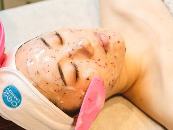 ワンムートブロウ(1mut Brow)の写真/【フェイスワックス+ハイドロジェリーマスク】でうるつや美肌へ♪お肌の悩み別でカスタマイズが可能！