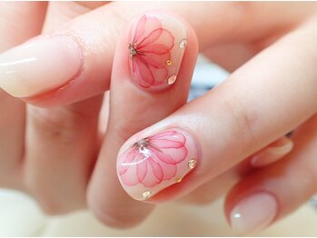 ネイル ロッカ(nail LOCCA)/★ウォーターカラーフラワー★