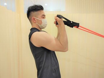 白うさぎ整骨院/チューブトレーニング