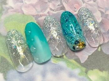 ネイルサロン マハロ(Nail salon MaHaLo)/新規付替オフ込☆ハンド¥7950