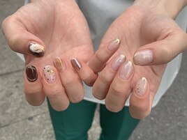 アシンメトリーネイル