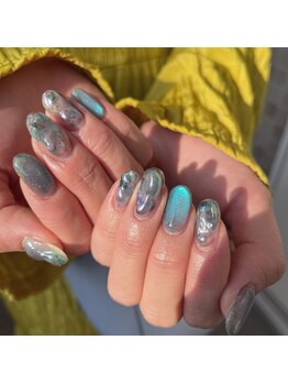 プリュネ(Prune)/ブルー/マグネット/ネイビー