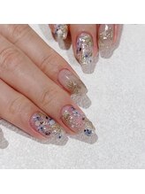 アワージャム(Our Jam)/お上品水色フラワー