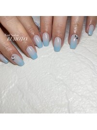 水色グラデーション