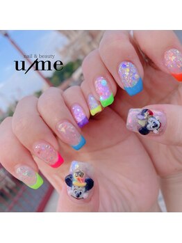 ユーミー(u/me)/キャラクター３Dネイル