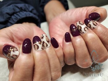 ネイルプラスユウ(NAIL+U)/レオパード