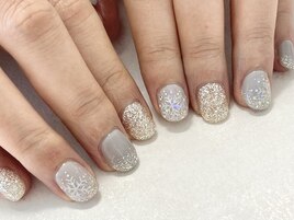 スノーフレークネイル