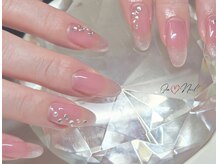 キュアネイル(Qa Nail)/ナチュラルカラー&ストーン