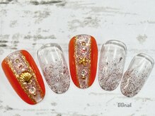 ビービーネイル(BB)/オレンジnail