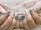 夏ネイル/ワンホンネイル