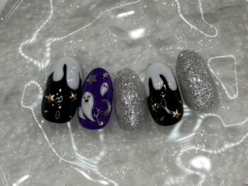 ハロウィンネイル