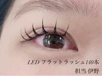 プラスアイ 横浜西口店/LED　フラットラッシュ140本