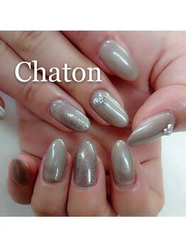 ネイルアンドアイラッシュ シャトン(Chaton)/ジェル□新規¥5900■会員¥6050