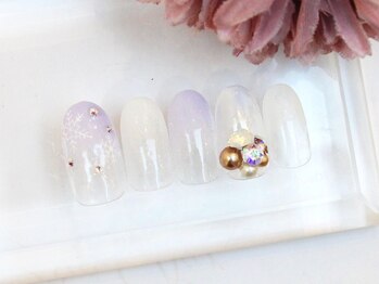 ツメトトノウ/冬☆ビジュー☆雪の結晶☆