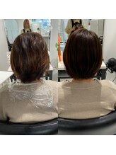 シュール センター南(SURREAL)/ヘッドスパ後のビフォーアフター