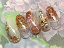 ネイルサロン マハロ(Nail salon MaHaLo)/新規付替オフ込☆ハンド¥7950