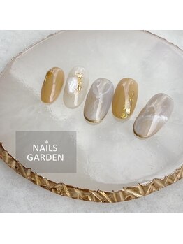 ネイルズガーデン(NAILS GARDEN)/イエローニュアンスネイル
