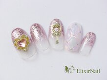 エリクサーネイル 五反田(Elixir Nail)/定額c やり放題/クーポン使用