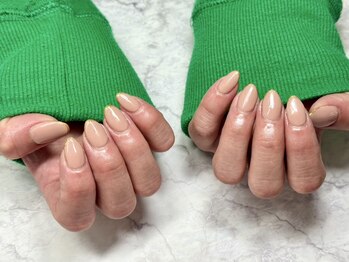 アスネイル(asu nail)/ワンカラー + ラメ