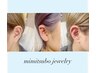 new☆耳ツボ☆mimitsubo jewelry6パーツ迄¥2200/他メニューと同時施術で¥1650
