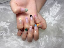 キュウキュウ(99-QQ)/持ち込み夏　カラフルフレンチ