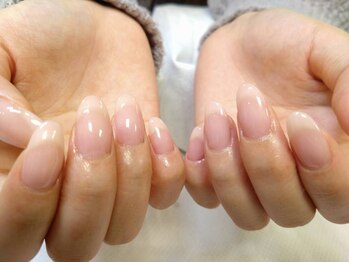 ネイルネイル 南森町店(nailnail)/自爪の長さのままスカルプで補強