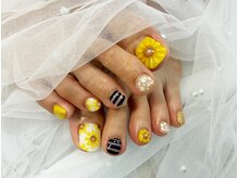 ミユビ(m-Ub)の雰囲気（夏の花ひまわり　シェルと合わせて）