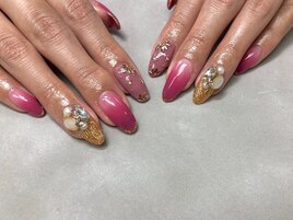 キラキラデカパーツ！