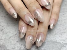 トゥーシェネイルズ(Touche'nails)/カジュアルオフィスネイル