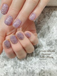 キラキラネイル