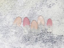 ネイルライフ(NailLife)/ハートフレンチネイル