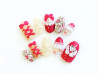 ネイルコレクション ピンク(Nail Collection Pink)/オーダーチップ☆キルティング