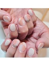 ネイルアンドまつげエクステ専門サロン スリー(THREE)/オンブレフレンチ