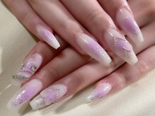 ラビング(Loving)/パープルチークネイル