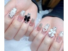 ベル ネイル アート スタジオ(BEL NAIL ART STUDIO)の雰囲気（持ち込みデザインパーツ付け放題♪）