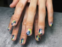 オムネイル 渋谷(HOMME NAIL)/持ち込みデザイン　¥8.000