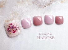 ラグジュアリーネイル ハローズ(HAROSE)/フットマンスリージェルコース
