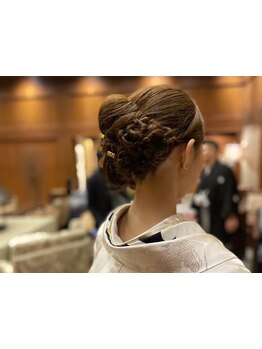 ブライダルメニューがあるサロン