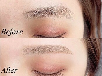 まつげエクステ キオク 人形町(kioku)の写真/【まつげパーマ・マツエク・眉毛専門店】アイブロウ￥5,500★メイク時間短縮!描かず叶える洗練された美人眉