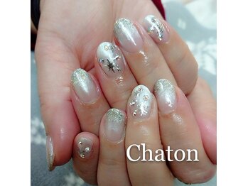 ネイルアンドアイラッシュ シャトン(Chaton)/ジェル□新規¥6900■会員¥7150