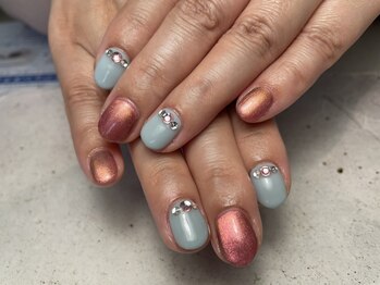 ヘアーアンドネイル ルシア(Hair&Nail Lucia)/マグネットワンカラーネイル!