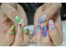 わたしのネイルとよもぎ蒸し/メロンソーダ