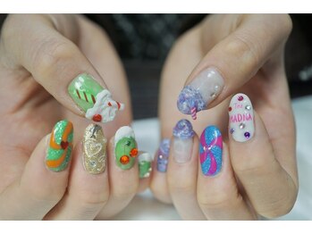 わたしのネイルとよもぎ蒸し/メロンソーダ