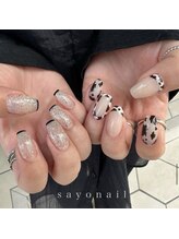 ロミー(Rommy)/牛柄ネイル☆